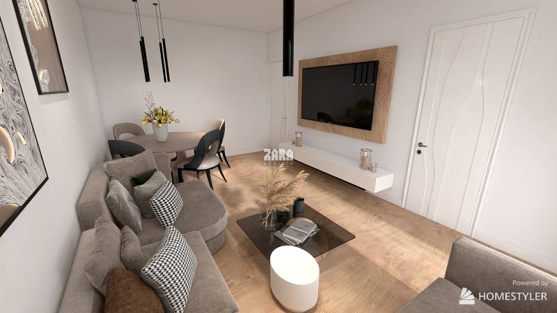 Vizualizácia_obývacia izba