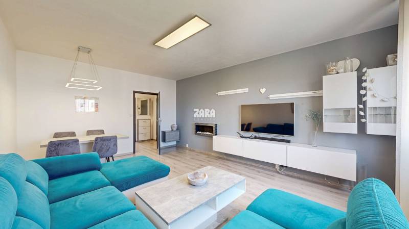 KVP - Starozagorska.ZARIADENÝ veľmi pekný 4 izb.byt, 83 m², loggia. 