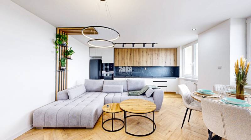 FURČA - BUZULUCKÁ, 3 izb. byt po novej REKONŠTRUKCII, 73 m2 + loggia