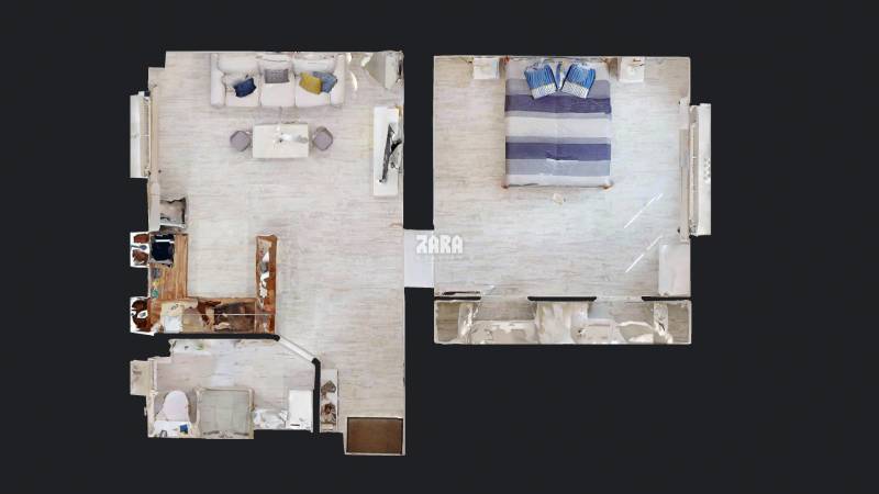 SEVER ul.Letná, ZARIADENÝ 2 izbový TEHLOVÝ BYT, 56 m²