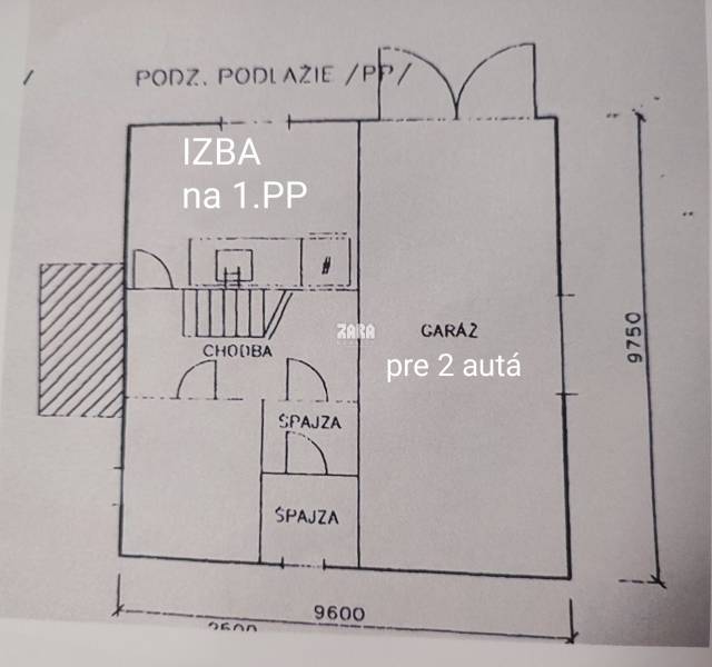 1.PP (prízemné podlažie)