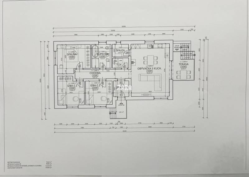 Nováčany - stavebný pozemok pre výstavbu 1-2 rod. domov. Centrum obce