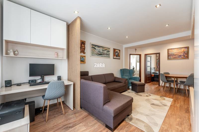 SEVER - Národná trieda, 3 izb.TEHLOVÝ byt 64 m2 + balkón REKONŠTRUKCIA