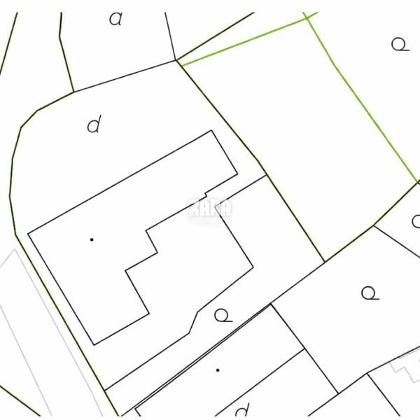 katastralna mapka parcela reg. C a reg. E