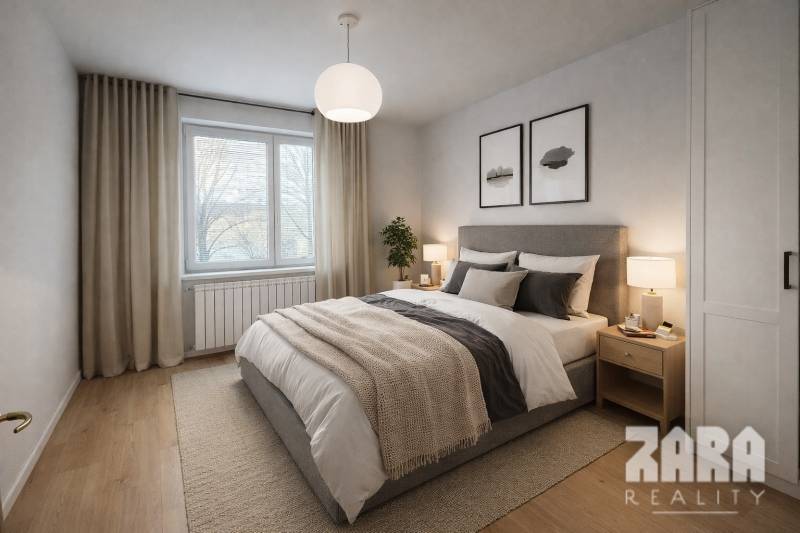 spálňa - vizualizácia