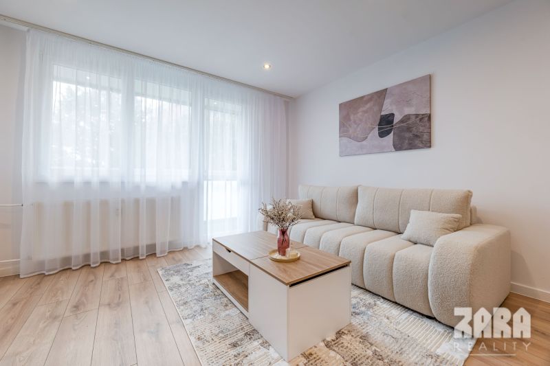 KVP - Titogradska. NOVINKA: Moderný 1,5 izbový byt 36 m2 + loggia. KR
