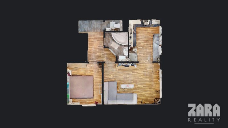 BUKOVECKÁ: 2 izbový byt ul., 50 m2 kompletná rekonštrukcia